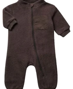 Magasin du Nord Collection Fleeca 1 køredragt - Uld mix Dark brown melange