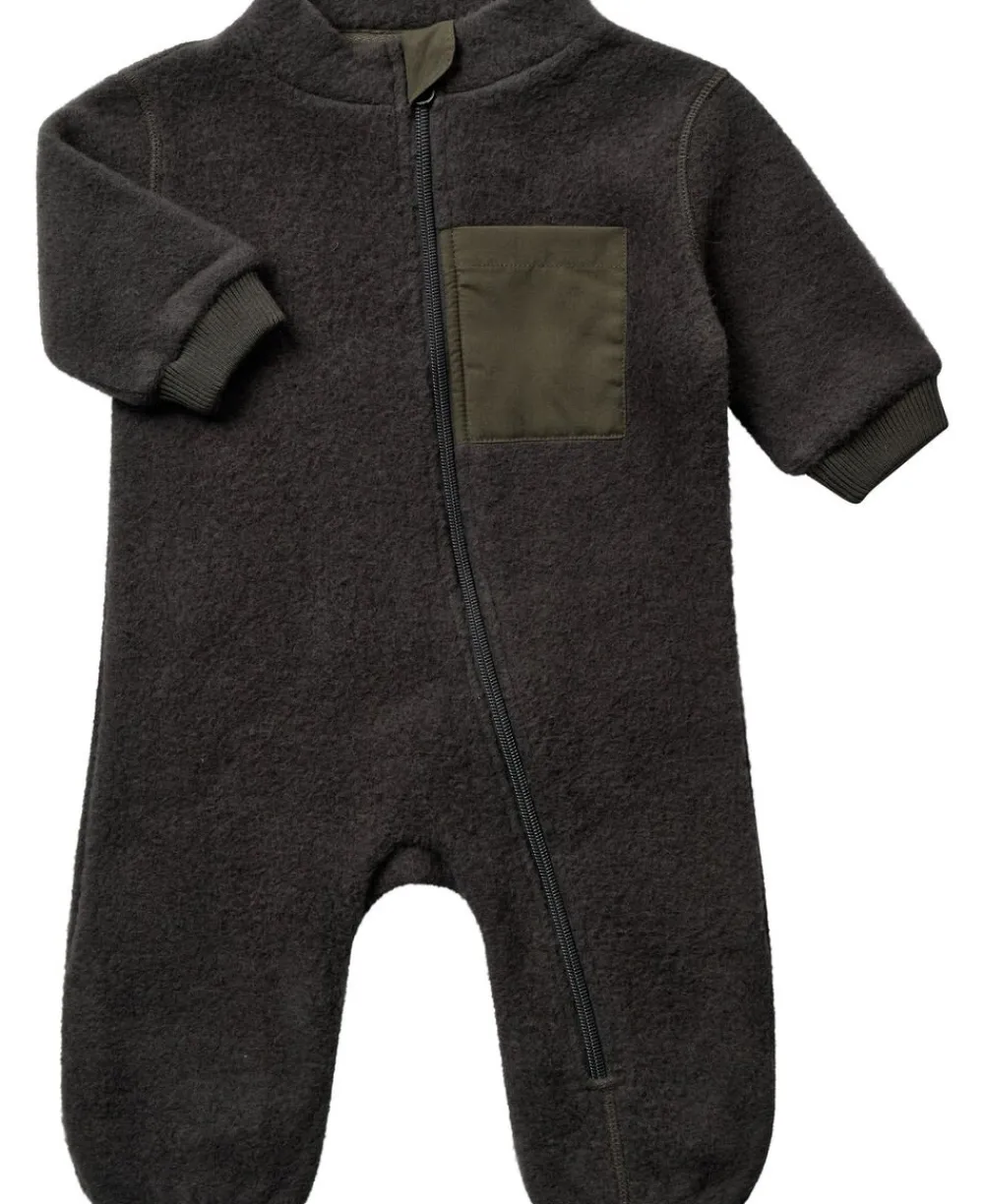 Magasin du Nord Collection Fleeca 1 køredragt - Uld mix Army melange Discount