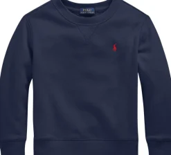 Polo Ralph Lauren Fleece Swaetshirt KIDS Blå Sale