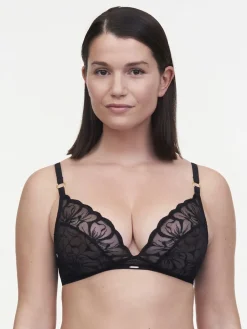 Fleurs Wirefree triangle bra>Chantelle Discount