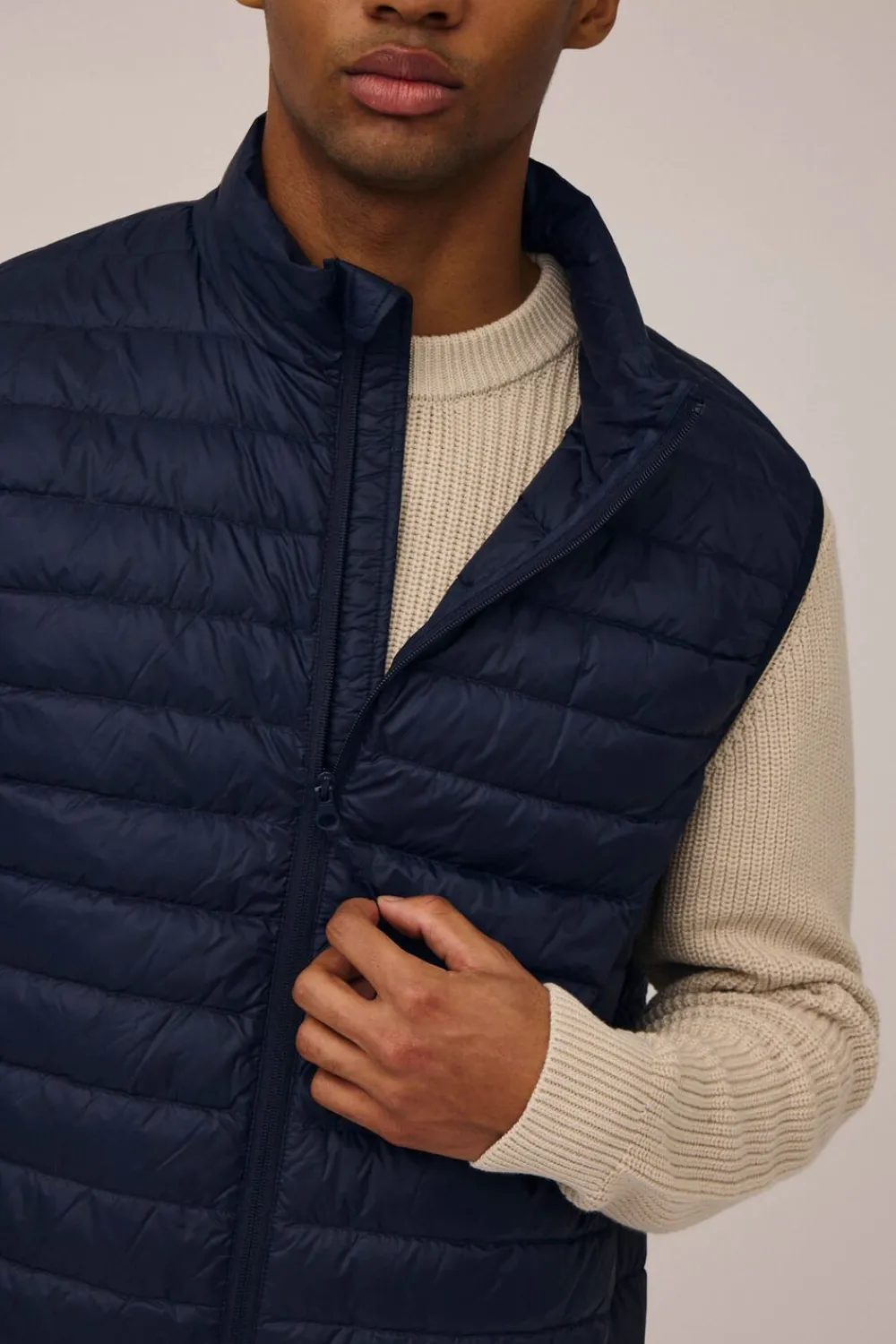 Floran 2 light padded down vest - GRS>Magasin du Nord Collection New