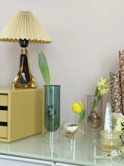 Studio About FLOWER TUBE, TALL TUBE, CYAN, 65200C