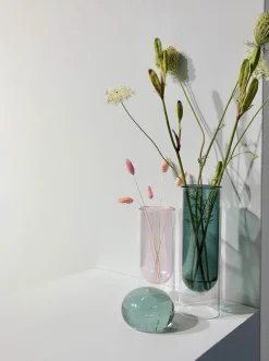 Studio About FLOWER TUBE, TALL TUBE, CYAN, 65200C