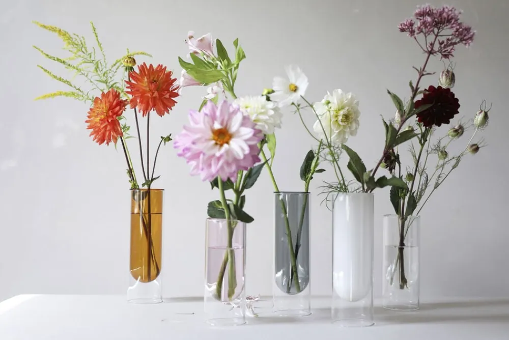 Studio About FLOWER TUBE, TALL TUBE, YELLOW, 65200Y