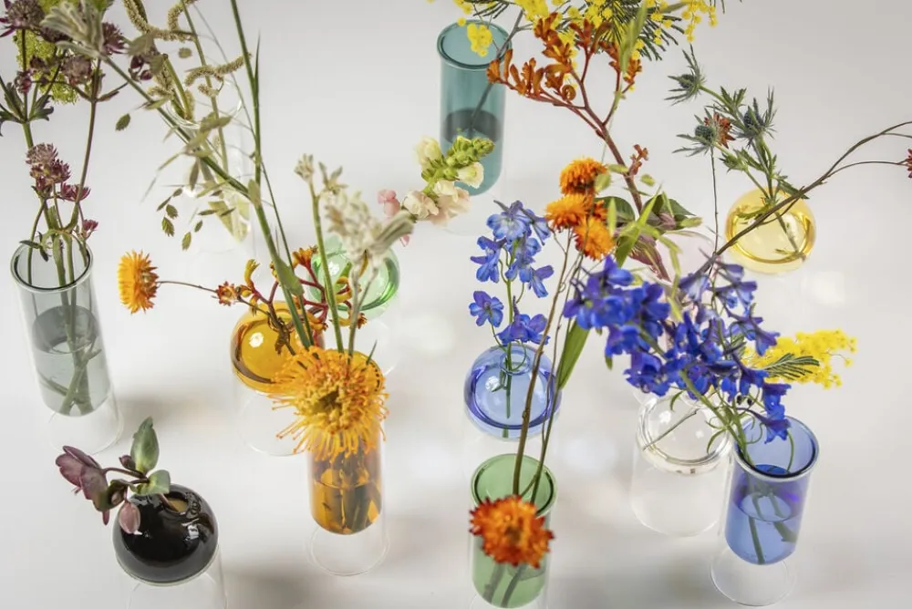 Studio About FLOWER TUBE, TALL TUBE, YELLOW, 65200Y