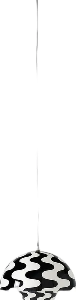 &Tradition Flowerpot Pendant VP1, Black/White