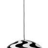 &Tradition Flowerpot Pendant VP2, Black/White Hot
