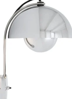 &Tradition Flowerpot Wall Lamp VP8, Chrome-Plated