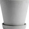 Hay Flowerpot with Saucer-X-Large-Grey Online