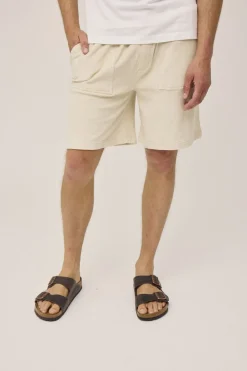Magasin du Nord Collection Floyd 2G terry shorts Light sand Clearance