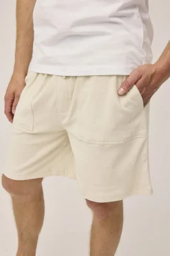 Magasin du Nord Collection Floyd 2G terry shorts Light sand Clearance