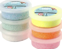 Foam Clay ass glitter 6x14g Hot