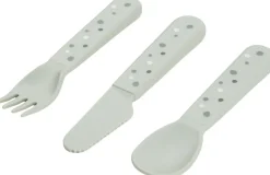 Børn Done by Deer Foodie bestiksæt Happy dots Grøn