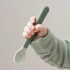 Foodie easy-grip babyske 3-pak Grøn><noscript><img width=