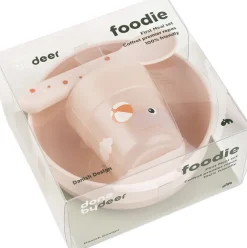 Done by Deer Foodie første spisesæt Playground Pudder Best