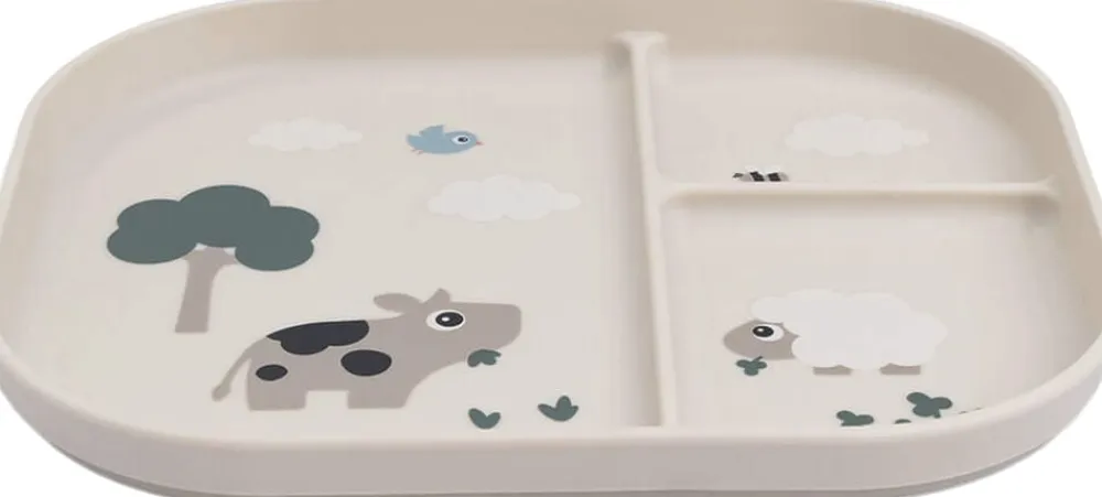 Foodie inddelt tallerken Tiny farm>Done by Deer Discount