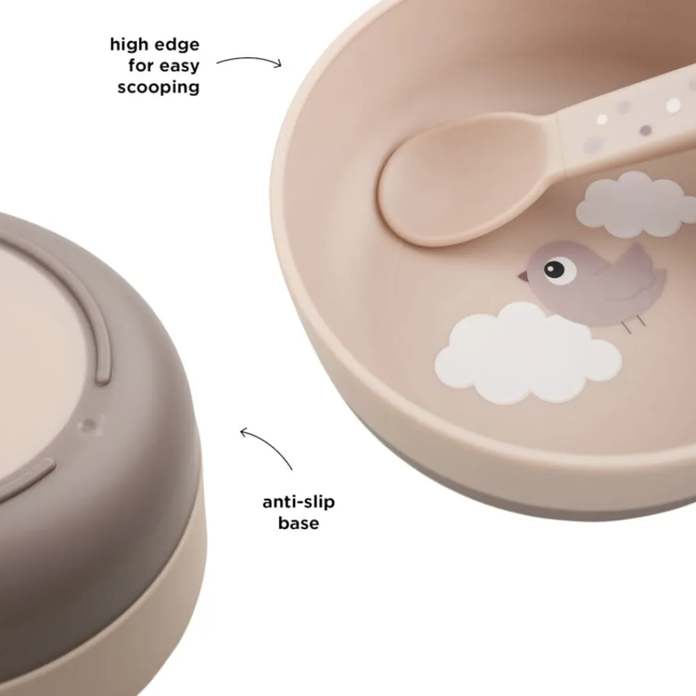 Børn Done by Deer Foodie skål Happy clouds