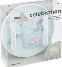 Børn Done by Deer Foodie spisesæt Celebration