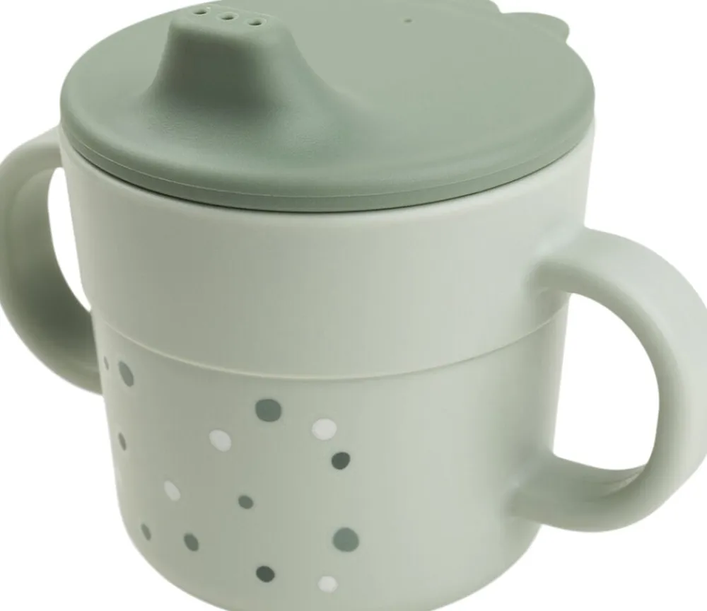 Foodie tudkop Happy dots Grøn>Done by Deer Outlet