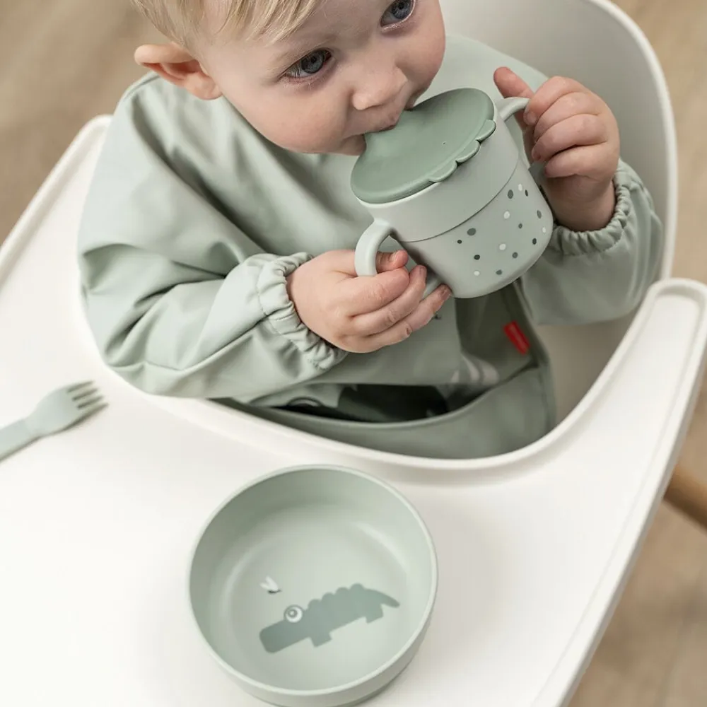 Foodie tudkop Happy dots Grøn>Done by Deer Outlet