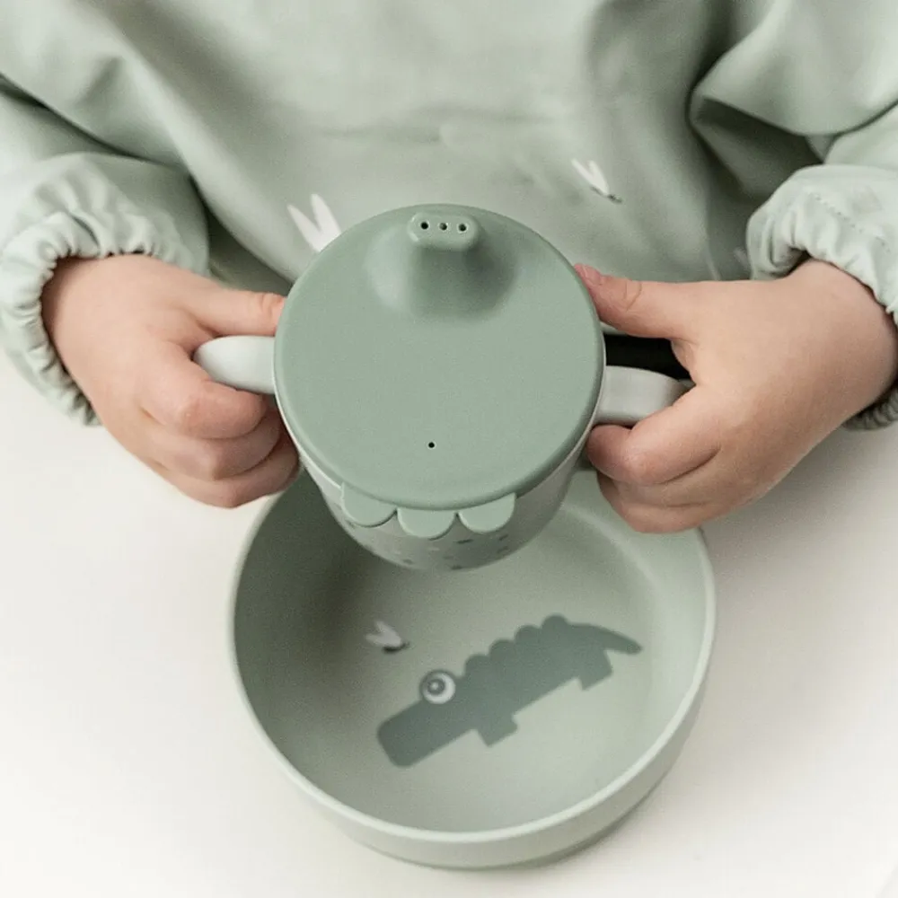 Foodie tudkop Happy dots Grøn>Done by Deer Outlet