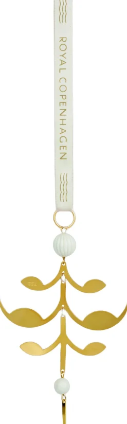 Royal Copenhagen Forgyldt juleornamen, palmette