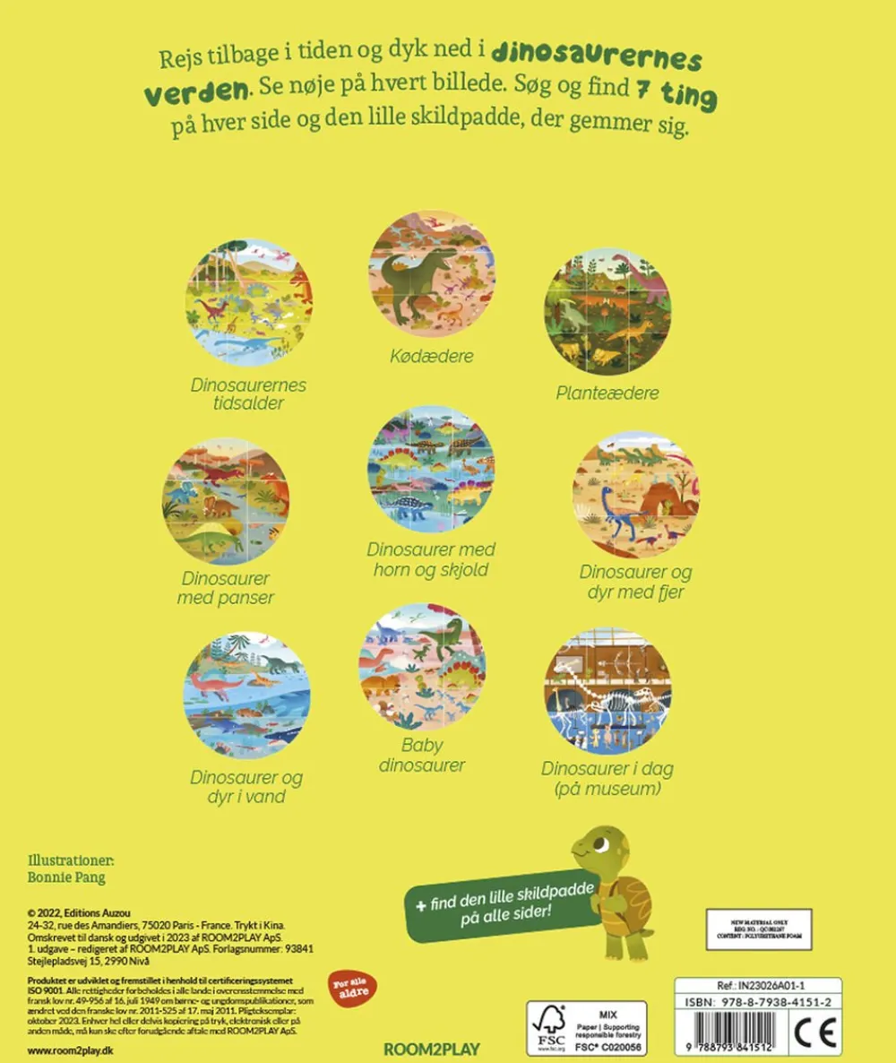 - Søg og Find - Dinosaurer>Forlaget Room2Play Online