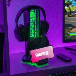 Shark Gaming Fortnite Hovedtelefonstativ med lys