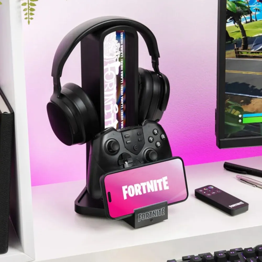 Shark Gaming Fortnite Hovedtelefonstativ med lys