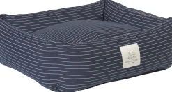 Fossflakes Hundeseng Navy Pinstripe Discount