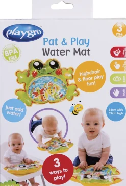 Børn Playgro Frø vand aktivitets måtte