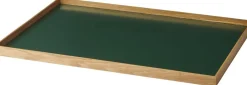 GEJST Frame tray large oak/green