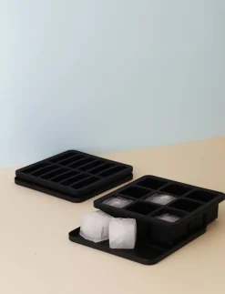 RIG TIG FREEZE-IT isterningbakke med låg H 2. 5 cm black Sale