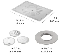 Zwilling Fresh & Save BOWLS Tilbehørs sæt, S/M/L / 5-dele Outlet