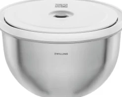 Zwilling Fresh & Save BOWLS Vakuumskål L / 26 cm, Rustfrit stål, Sølv