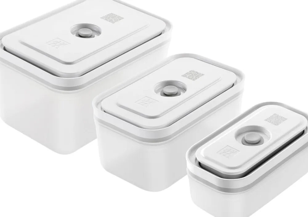 Zwilling Fresh & Save Vakuum beholdersæt 3d i plastik. S,M, L