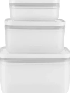 Zwilling Fresh & Save Vakuum beholdersæt 3d i plastik. S,M, L
