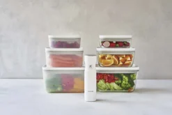 Zwilling Fresh & Save Vakuum beholdersæt 3d i plastik. S,M, L