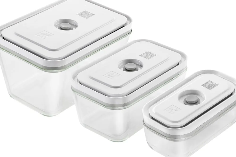 Fresh & Save Vakuum beholdersæt 3d i glas. S,M, L>Zwilling Outlet