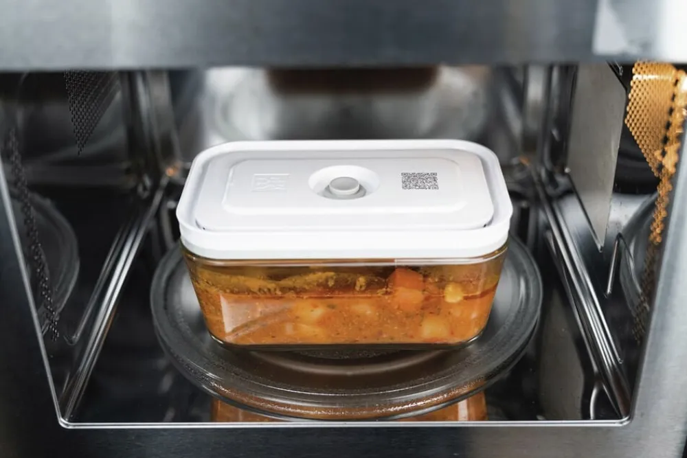 Zwilling Fresh & Save Vakuum køleboks, Glas, Grå Clearance