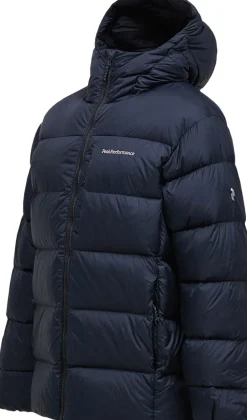 Peak Performance Frost Down Puffer Vinterjakke Blå Hot