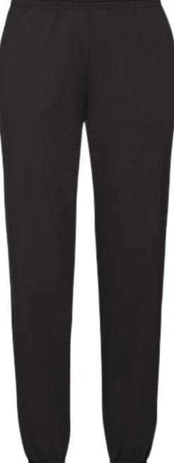Fruit of the Loom Classic Elasticated Cuff Jog Pants Black Online
