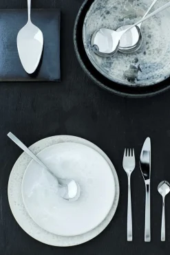 Gense Fuga bordkniv mat/blank stål L21,3cm