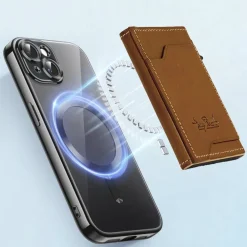 Tony Perotti Furbo Slim Cardholder Magsafe Bl Best