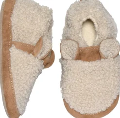 Børn Melton Fuzzy teddy slippers