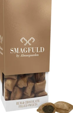 SMAGFULD by Almuegaarden Fyldte bolcher med smag af rom og chokolade (indeholder alkohol)
