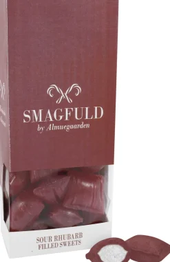 SMAGFULD by Almuegaarden Fyldte bolcher med smag af syrlige rabarber