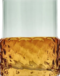 Fyrfadsstage Styles 7,7 x 10 cm Blå/Amber>Villa Collection Clearance