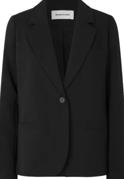 Modström GaleMD straight blazer Sort Hot
