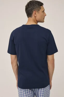 Magasin du Nord Collection Gallagher 1 t-shirt GOTS Navy blazer Hot